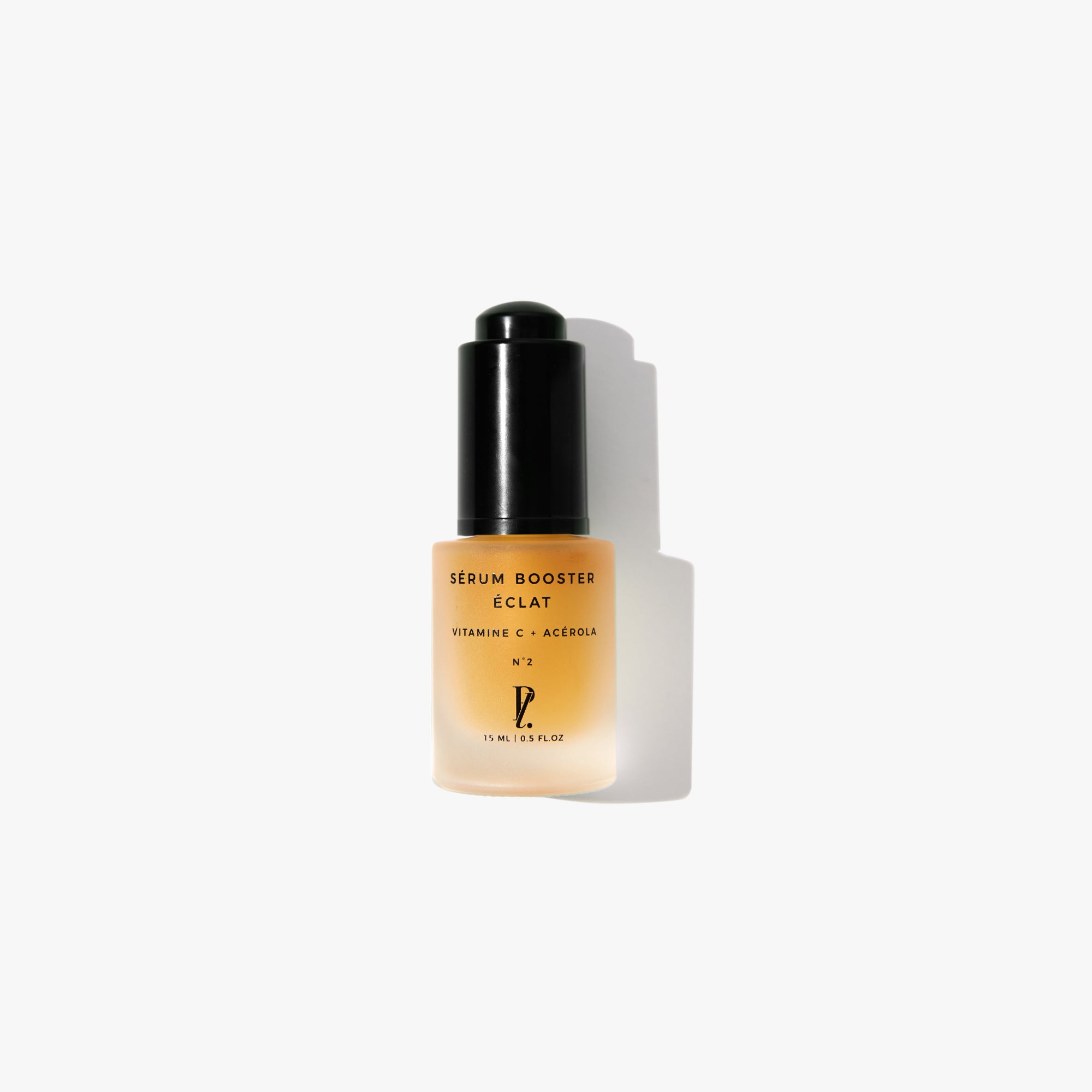 sérum éclat jaune fond blanc